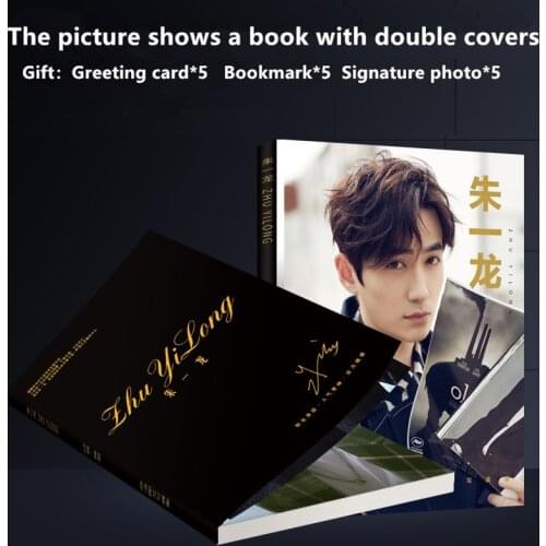 Guardian Actor Zhu Yilong Photobook Chinese Star Photo Album Book With Signature photo Bookmark Greeting Card For Fans Gift PB