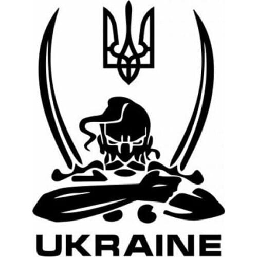 Car Stickers Decor Motorcycle Decals Cool UKRAINE Decorative Accessories Creative Sunscreen Waterproof PVC