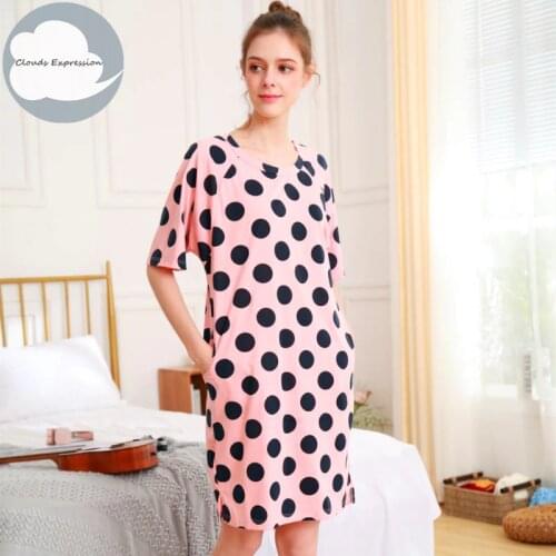 CLOUDS EXPRESSION Fashionable Shirt Dresses