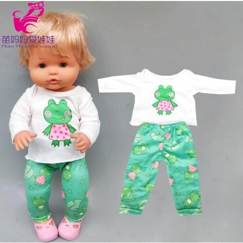 16 Inch Baby Doll Pajama for 40cm Nenuco Ropa Y Su Hermanita Doll Clothes Accessories