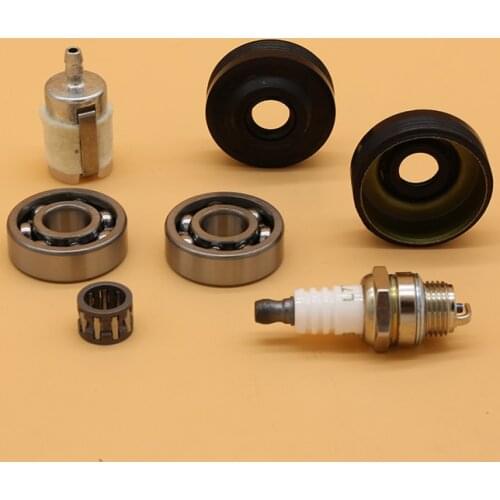 Crankshaft Crank Ball Bearing Oil Seal Kit For HUSQVARNA 240 236 235 142 141 136 137 36 41 Garden Chainsaw Parts