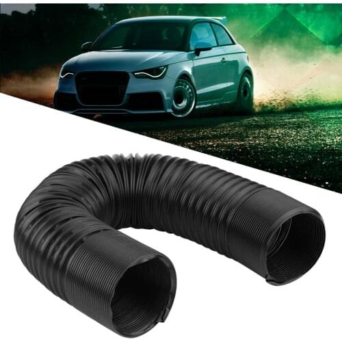 Car Modified Air Intake Ducting 63mm Car Modified Air Intake Flexible Expansion Pipe Ducting Silicone Hose Dropshipping