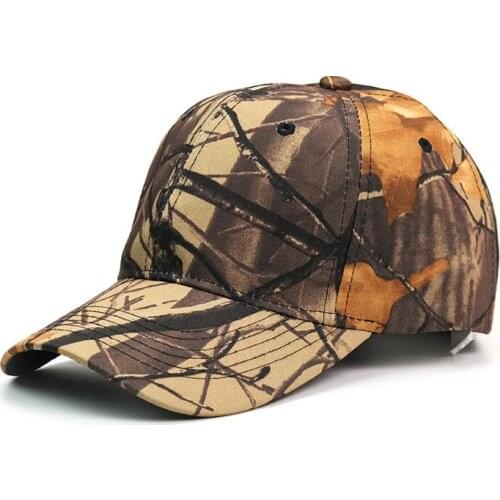 Outdoor Mens Military Bionic Camouflage Baseball Cap Jungle Tactical Hunting Hat for Hunter