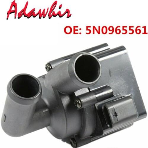 Electric Coolant Auxiliary Additional Cooling Water pump 5N0965561A For Audi VW CC EOS Passat Jetta Seat Scirocco Skoda Golf 6