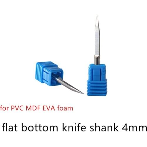 LINK CNC Engraving machine tool 4mm flat bottom knife small taper advertising woodworking cnc carved round emboss