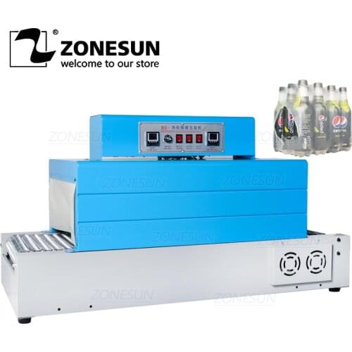 ZONESUN Automatic Shrink Wrapping Machine Film Packaging Machine Tableware Shrink Film Machine