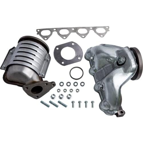 1pcs Catalytic Converter w/ Exhaust Manifold for Honda Civic DX I4 D16Y7 Engine 1.6L 674-439