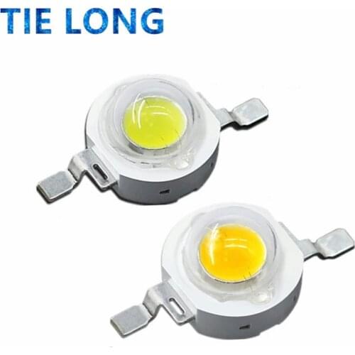 10PCS/LOT TZT led 1W 100-120LM LED Bulb IC SMD Lamp Light Daylight white/warm white High Power 1W LED Lamp bead