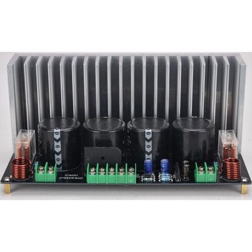 120W X2@ 8Ω brand new STK4046V fever thick film finished HIFI power amplifier board with radiator