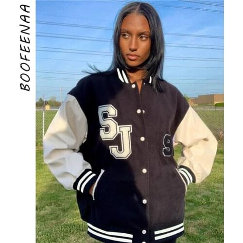 Женские осенние куртки BOOFEENAA China At AliExpress