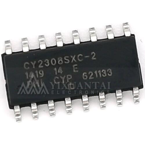 CY2308SXC-2 CY2308SXC-2T CY2308SXC【IC CLK ZDB 8OUT 133MHZ 16-SOIC】10pcs/Lot New