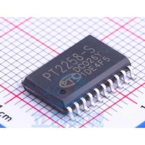 5/PCS Brand New & Original PT2258 PT2258-S SOP20 Package 6-Channel Electronic Volume Regulator IC