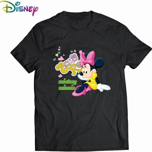 Cartoon Mickey Tshirt Disney Tops Summer casual oversized Women T-shirts Ulzzang hip hop Streetwear Harajuku short sleeve tshirt