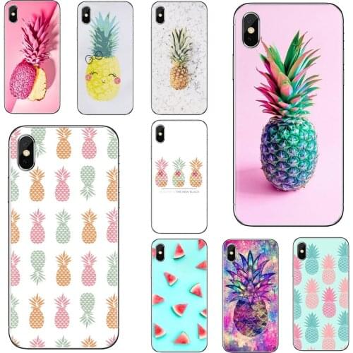 Soft Skin Cover Cute Lovely Pineapple Fruit For iPhone iPod Touch 11 12 Pro 4 4S 5 5S SE 5C 6 6S 7 8 X XR XS Plus Max 2020