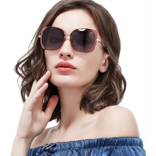 New Shades Fashion Sun Glasses for Women Polarized Sunglasses Women Luxury Design Oculos Ladies Trending Styles UV400 No Box