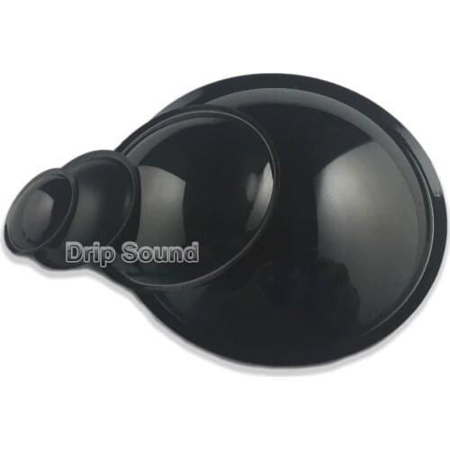 2pcs 18mm/24mm/38mm/65mm Speaker Dust Cap Woofer Loudspeaker Plastic Dome Cone Cover Bass Repair Parts