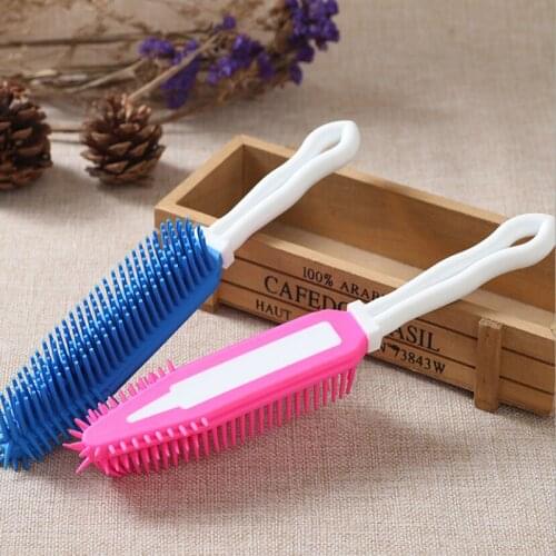 Pet Dog Puppy Cat Hair Bath Brush Comb Soft Rubber Sticky Hair Tool Small Animal Massage Tool Shower Pet Supplies