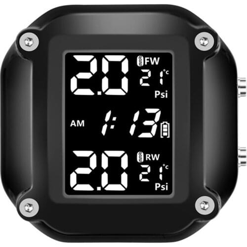 Motorcycle Tire Pressure Monitor TPMS Detector Tire Pressure Monitoring System Detecting High Accuracy Tire Pressure Monitor