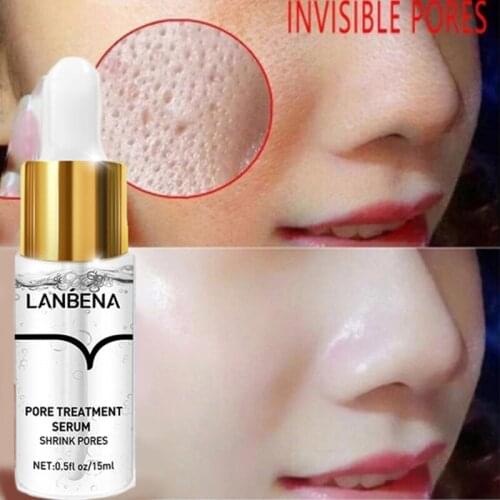 New Shrink Pores Serum Anti-Aging Collagen Whitening Moisturizing Shrink Pores Tightens Refining Serum Liquid Face Skin Care