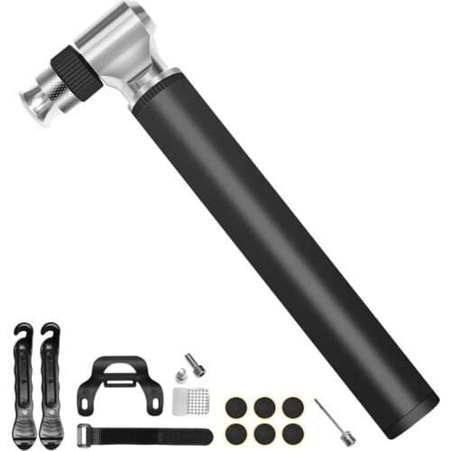 Mini Bike Pump Frame Fits Presta And Schrader 300 PSI Accurate Fast Inflator Mini Bicycle Tyre Pump For Bicycle