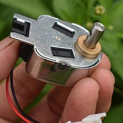 1pcs DC 24V Micro Mini Rotating Electromagnet for Money Counter Self-holding Small Electromagnet A3 20 Degrees DC18V-30V