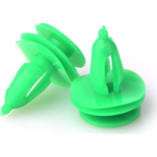 100Pcs Car Door Panel Trim Clips Fasteners 8mm Dia Hole Fender Bumper Retainer Plastic Rivet For Chrysler WJ Jeep Grand Cherokee