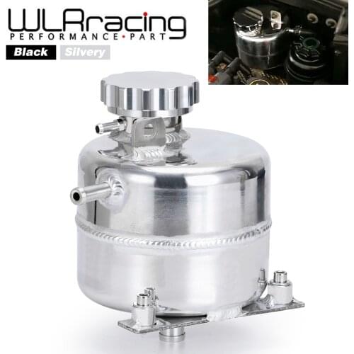 Aluminum Coolant Header Expansion Overflow Water Tank & Cap Reservoir Can Car Accessories For 02-08 BMW Mini Cooper S R52 R53