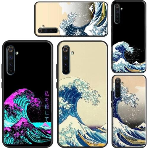 Great Wave off Kanagawa Japan Case For Realme GT Neo Q3 6 7 8 Pro C15 C11 C3 C21 Back Cover For OnePlus 9 Pro 8 7T 8T 9R