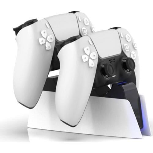 Dual Fast Charger for PS5 Wireless Controller USB Type-C Charging Cradle Dock Station for Sony PlayStation5 Joystick Gamepad New