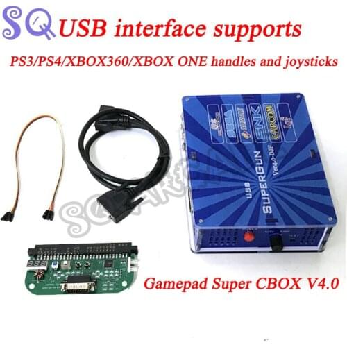 JAMMA to USB Joypad & SNK DB15 Gamepad Super CBOX V4.0 Compatible with a variety of commonly used substrates and decks