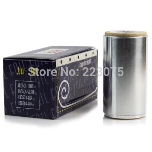 Hot 50m*10cm Aluminum Foil Roll for Soak off UV Led Gel Polish Remover Nail Art Tool 3pcs/lot