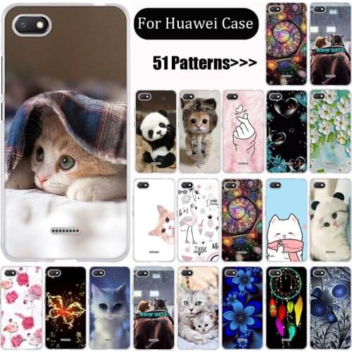 Soft TPU Case For Huawei Y6 2018 Y5 II Y7 2019 Mate 20 Lite Case Silicone Funda For Huawei Honor 8s 7a 5a Case Phone Cover Coque