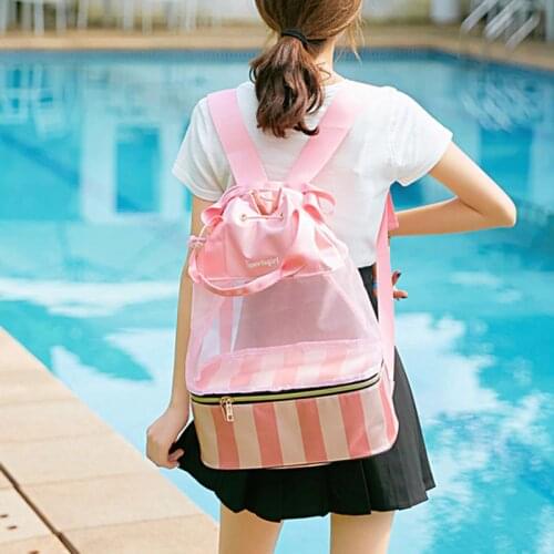 Beach Gym Sports Dry Bags For The Pool Folding Swimming Fitness Traveling Shoes Handbags Woman Drawstring Waterproof Backpacks