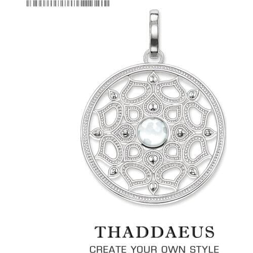 Pendant Opal Lotus,2019 Brand 925 Sterling Silver Glam Jewelry Europe Style Bijoux Trendy Accessorie Gift For Soul Woman