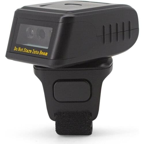 Aibecy Barcode Scanner 1D/2D/QR Barcode Portable Finger Handheld Wearable Ring Code Reader Support for Windows PC