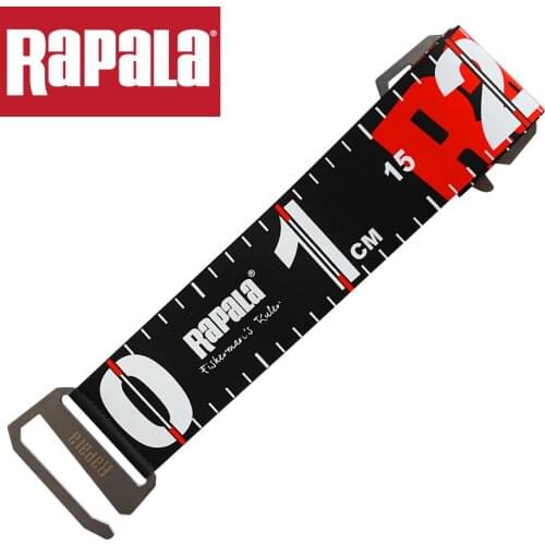Rapala RFR120 fold Fish ruler 1.2M waterproof Stainless steel hook lure Fishing tool Fishing ruler Convenient to carry