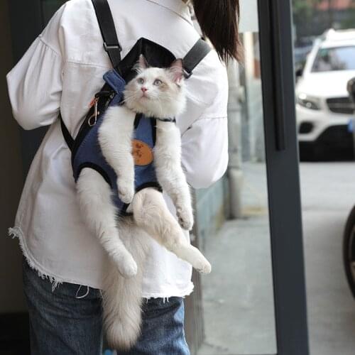 Fashion Plaid Cat Carrier Travel Bag for Dog Backpack Breathable Summer Mesh Pet Bags Shoulder Puppy Carrier for Small Cat Dog