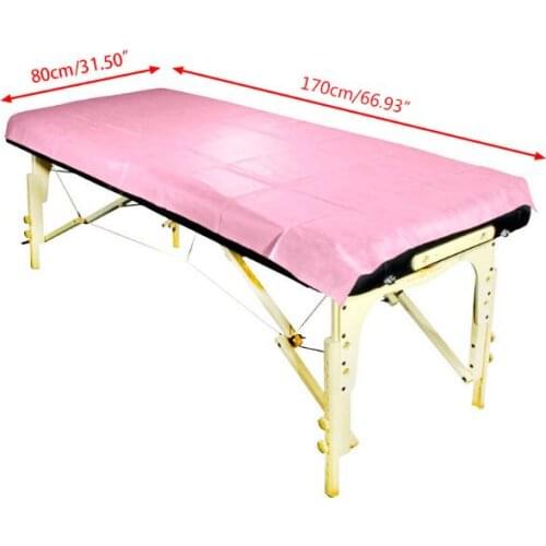 10pcs Massage Beauty Non-woven Disposable Bed Table Cover Sheets 80X170cm
