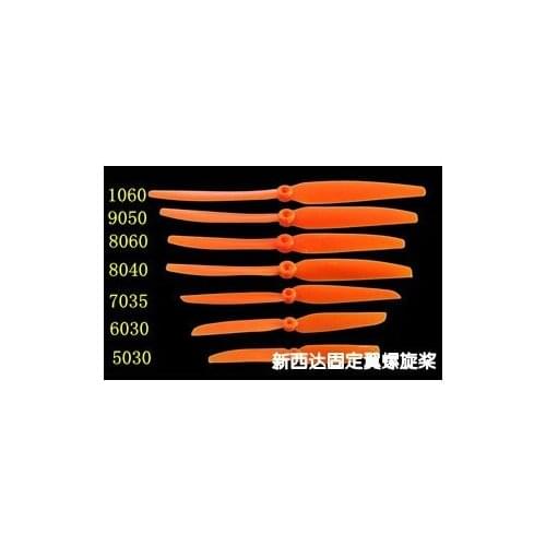 10pc/lot Gemfan 10x6" or 9x5" 10pcs Orange Direct Drive Electric Propeller EP1060 EP9050 8060 8040 7035 6030 5030