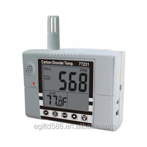 AZ-77231 Indoor Air Quality Meter Wallmount CO2 Temperature Monitor Meter Gas Analyzers