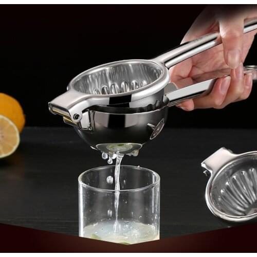 Household Manual Stainless Steel Juicer Lemon Orange Juice Watermelon Squeezer Kitchen Fruit And Vegetable DIY Tool Accessories