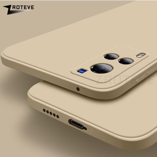 X60 Pro Case ZROTEVE Liquid Silicone Coque For Vivo X60 Pro Plus Global Case Soft TPU Cover For Vivo X50 Pro Plus Phone Cases