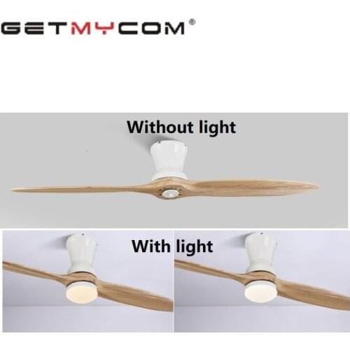 Decorative Ceiling Light Fan Lamp Modern LED Village Industrial Wooden Ceiling Fan With Lights Wood Ceiling Fans Without Light