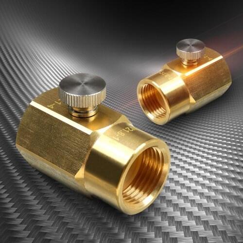 For SodaStream Cylinder Refill Adapter + Bleed Valve + G1/2 to W21.8-14 Connector