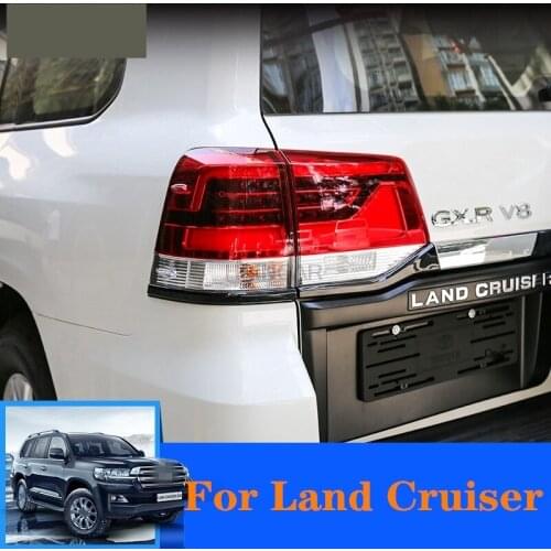 For Toyota Land Cruiser 2010-2020 large shade taillight box rear lights decorative light strip special modification parts