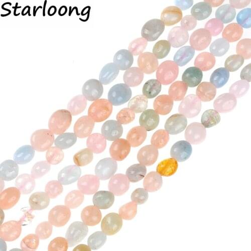 Natural Irregular Morgan Carnelian Gravel Chips Agates Loose Strand Stone Beads 6*8mm DIY for Jewelry Making Bracelets Necklaces