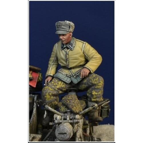 1/35 Resin Model Figure GK,There is no motorcycle , no motorcycle accessories , Unassembled and unpainted kit