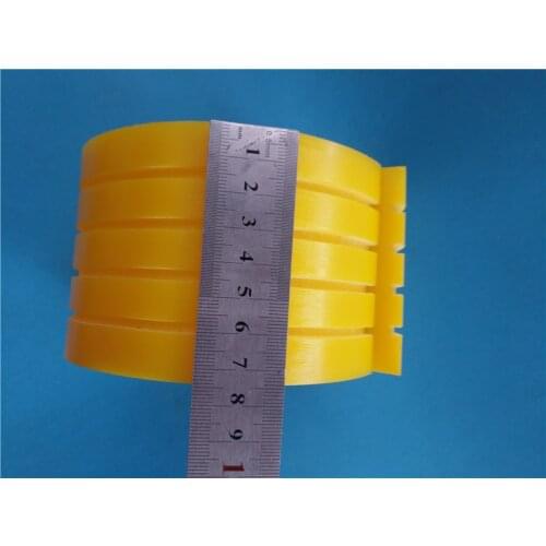 Carton Mechanical Accessories Semi-automatic Box Press Paper Sending Rubber Tire Ferrule