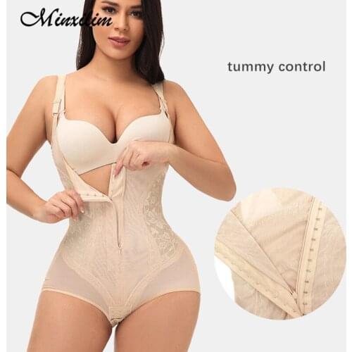 Slimming Body Shapewear HIgh Waisted Panty Slim Belly Waist Trainer Sheath Control Buttock With Shoulder Underwear Women Corsets