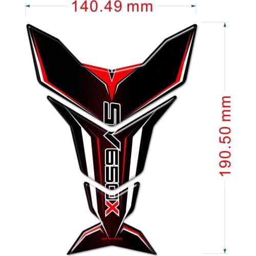 Motorcycle Sticker Decal Protection Tank Pad For Suzuki SV650 SV650X SV 650 X Tankpad Protector 2016 2017 2018 2019 2020